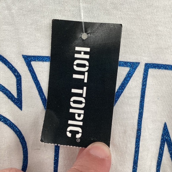 NWT NSYNC Short Sleeved Band Tee shirt unisex Large White Y2K - Picture 6 of 9